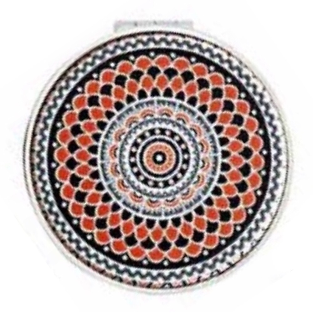 2-Sided Travel Regular & Magnifying Compact Mirror